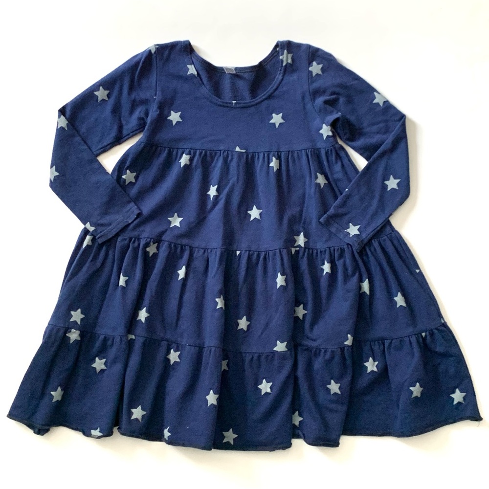Nano Navy Blue Star Dress